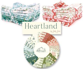 Nová kolekce látek ♥️Heartland♥️ od návrhářky Judy Jarvi přináší pocit klidu a teplo venkovského domova. Kolekce je...